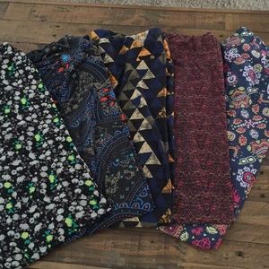 Lularoe TC leggings lot of 5